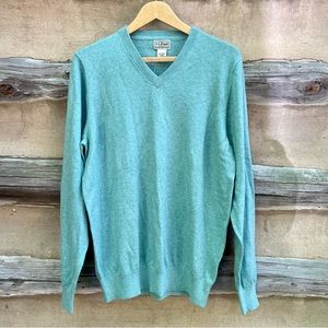 L.L. Bean Cotton & Cashmere Sweater NWT